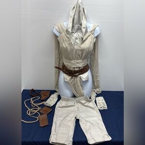 Star Wars Rey Custom Y-small kids Halloween costume The force Awakens cosplaynew